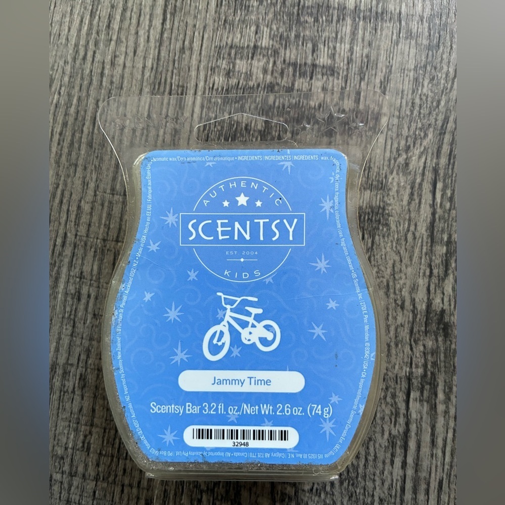 Scentsy Kids Jammy Time Wax Bar Retired Scent